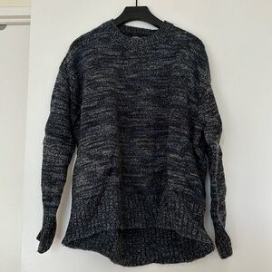 Marled crewneck sweater